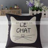 2016 Wholesale Home Decor Throw Pillow Cushion Cover Cat Cartoon Pillow thumbnail-3
