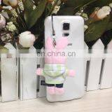 Pink Rabbit Mini Stuffed Animal Wholesale Cheap Custom Keychains For Girls thumbnail-4