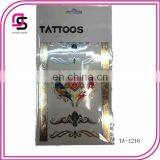 2015 sales good quality body art tattoo sticker , good for retail and promotion