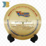 New Custom Vietnam Souvenir Metal Plate of Honour With Pedestal thumbnail-1