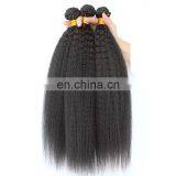 2017 Hot Sale Kinky Straight 10a Grade Brazilian Hair Double Drawn thumbnail-3