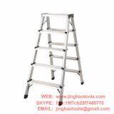 Aluminum Double Sided Ladder 5 Steps thumbnail-1
