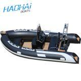 15.7 ft Rigid Hull Inflatable Boat Fiberglass Rib 480 for Sale Inflatable Rib Tender thumbnail-4