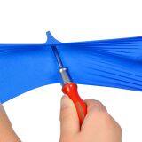 Wholesale Blue Powder Free Non-Medical Nitrile Gloves With High Quality Disposable NItrile Gloves thumbnail-4