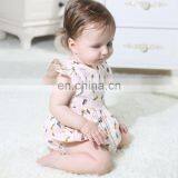 Ins 2019 SUMMER Pineapple Fly Sleeved Girls Romper Newborn Baby Girl Romper Jumpsuit 2colors thumbnail-5