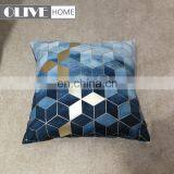 2018 Spring New Design Geometric Figure Gold Stamping Ombre Printing Cushion Cover thumbnail-3