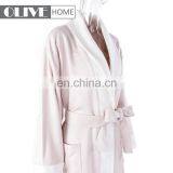 Wholesale High Quality Luxury Double Color Unisex Robe Microfiber Bathrobe for Hotel/home thumbnail-3