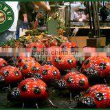 Lisaurus-KLSimulation Fiberglass Star Ladybug for Amusement Park