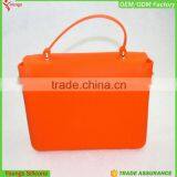 2016 Fashion Shopping Silicone Jelly Handbag/ Silicone Storage Bag for Women Quality Choice thumbnail-3