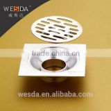WESDA 3.5inch outdoor drain cover stainless steel Floor Drain/drainage bathroom/kitchen draining fittings/accessary