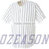 Wholesale Pinstripe Baseball Jersey,Striped Baseball Uniform Design thumbnail-2