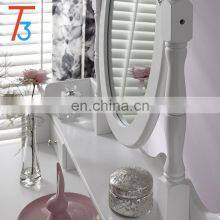 Simple Modern Dresser With Mirror Dressing Table Furniture Storage Dresser thumbnail-2