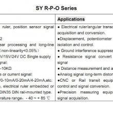Potentiometer/Sensor Resistance/Electrical Ruler Signal to 4-20mA/0-5V/0-10V Transmitter Sy (ISO) R-P-O thumbnail-4