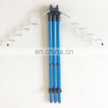 Outdoor Fishing Rod Telescopic Support 9 Rods Holder Sea Beach Fishing Rod Rests Tripod Stand Holder thumbnail-3