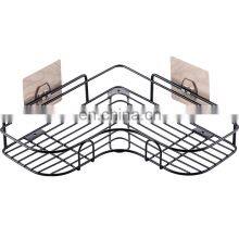 Bathroom Corner Shelf Tripod Bathroom Shelves Adhesive Corner Bathroom Rack Bathroom Shower Organizer No Drilling Storage