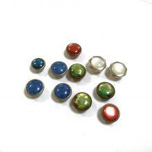 HLD Factory Wholesale Color BRASS&SS 16L 18L Pearl Prong Snap Button for Clothes thumbnail-2
