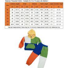 Cotton Sweatpants And Hoodies Tracksuits Winter Baby Clothes Set Clothing Custom Kids Jogger Set Sweatsuits Kids Hoodies Set thumbnail-3