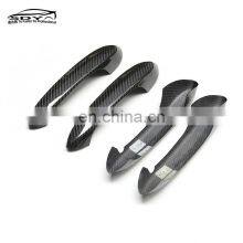 G20 G22 G23 Dry Carbon Fiber Door Handle Grip Cover For BMW 3 Series G20 4 Series G22 G23 thumbnail-3