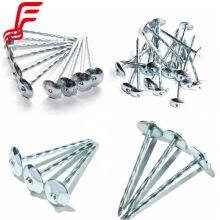 Supply Galvanized Corrugated Sheet Nails Hot Sale Twisted Shank Umbrella Head Roofing Nails thumbnail-2