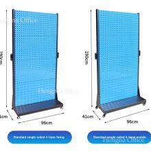 Rack en matériel de quincaillerie de grande capacité à 4 étages avec planche à chevilles monofaciale pour le stockage de l'atelier thumbnail-1