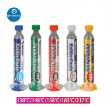 MECHANIC Sn63/Pb37 Soldering Tin Paste With Syringe and 3 Needles thumbnail-1