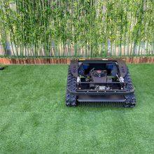 CE EPA Euro 5 Gasoline Engine Fast Weeding Tracked Remote Control Mowing Robot thumbnail-2