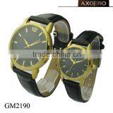 Hot Selling Round Face Chinese Quartz Couple Watch thumbnail-3