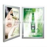 snap frame graphic easy change anodised silver poster frame