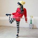 2015 Wholesale Clothing 2pcs Sets Clothing for Children Christmas Tight Leggings With T-shirt Sets Autumn Girls Clothing Sets thumbnail-2