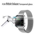 2016 Newest Product 0.33mm Tempered Glass for Fitbit Blaze 2.5D Arc Edge Screen Protector