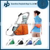 waterproof waist pouch, chest backpack, Fitness belt Orange