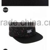 100% Wool Custom Embroidered 5 Panel Snapback Hats Wholesale thumbnail-6