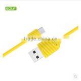 GOLF 2.1A Pineapple Series Micro Usb Cable for Android Phone 1m Quick Charge and Data Pinepple Cable for Micro Device thumbnail-5