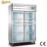 CE certificate 0-10 degree upright freezer, vertical freezer, mobile freezer for food