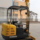 2.0ton crawler excavator/Mini multi-function excavator/Small excavator/crawler mini digger/small digging machinery