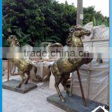 Hand Carved Stone Fountain With Horses thumbnail-3