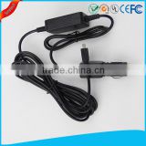 DC 12V to 5V cable with cigarette lighter for car dvr accessories