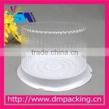 custom clear plastic packaging box cake box