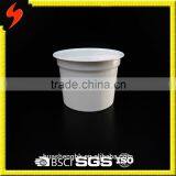 130ml Sanitary Disposable Plastic Takeaway Porridge Cup With Lid