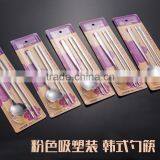 Stainless Steel Korean Spoon and Chopsticks Set With PVC Packing and Nice Design