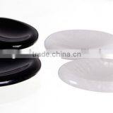 Wholesale White Jade and Black Obsidian Worry Stone Set