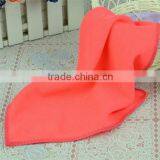 20 X 20 cm Plain Red 100% Polyester Microfiber Cleaning Cloth