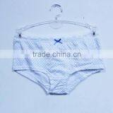 China children's underwear factory cute cotton girls panties with lace