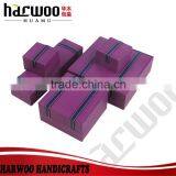 Purple Jewelry Paper Set Boxes,creative Card Board Paper Box,purple Popular Gift Box