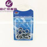 10PCS Silver Color Plated Iron Pendants Hook Screw Pins for Charms Jewelry Findings Accessories thumbnail-1