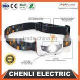 Poppas T16 2+1 Red&smd 3AAA Battery Operated Waterproof Light Fashion Sport Headlamp Led thumbnail-1