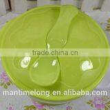 Sucker Bowl Skid Baby Special Suction Wall Bowl Binaural Bowl With Cover and Spoon 3 Colors Optional thumbnail-3