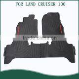 Eco-friendly PVC Rubber Full Set Type Auto Car Floor Mats For TOYOTA LAND CRUSIER thumbnail-2