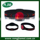 Charming promotional xtreme energy silicone bracelet for promotion