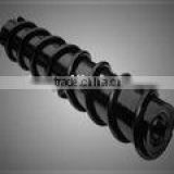 Sprial cleaning idler roller